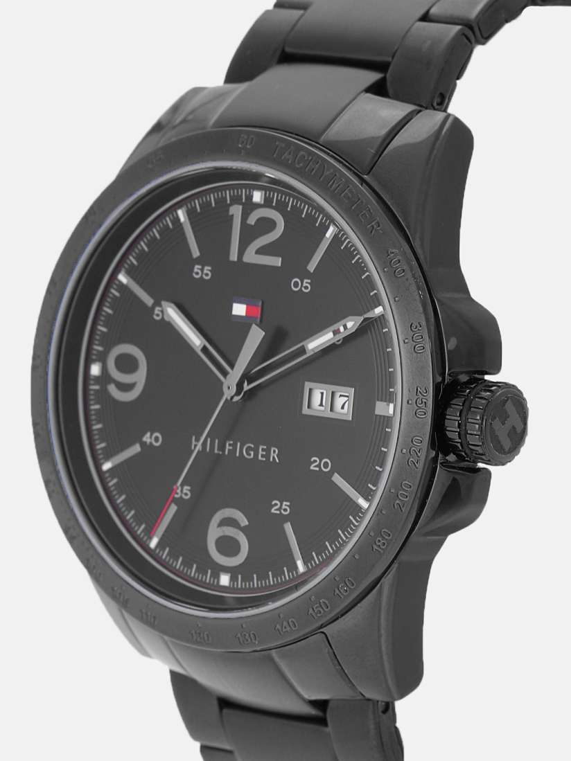 Buy Tommy Hilfiger Men Black Analogue Watch TH1791452 Watches for Men 8513503 Myntra