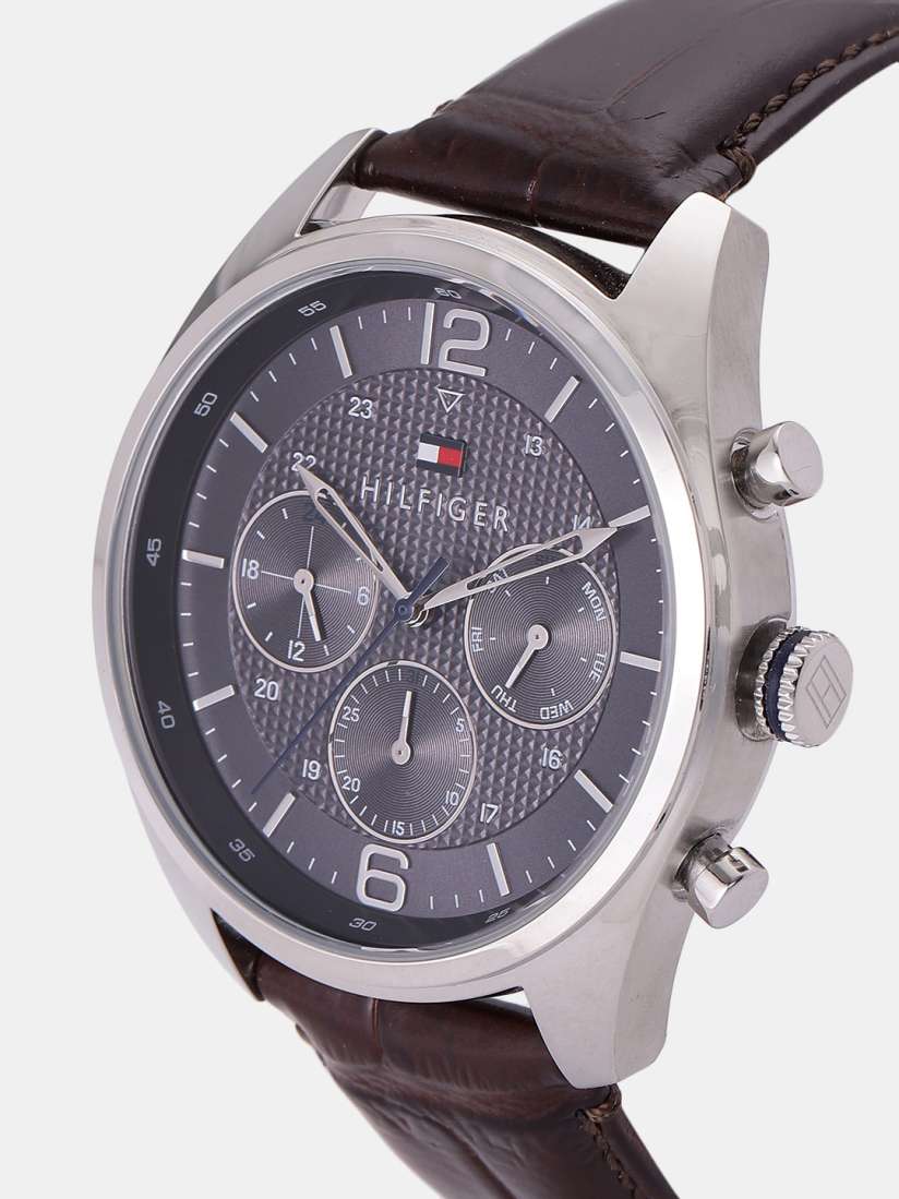 Buy Tommy Hilfiger Men Gunmetal Toned Analogue Watch NATH1791184 Watches for Men 8513571 Myntra