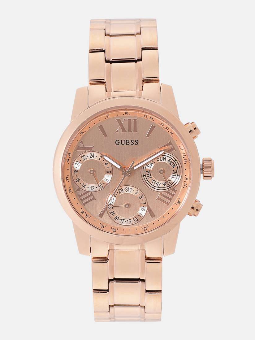 Buy GUESS Women Rose Gold Analogue Watch W0448L3 Watches for Women 8517265 Myntra