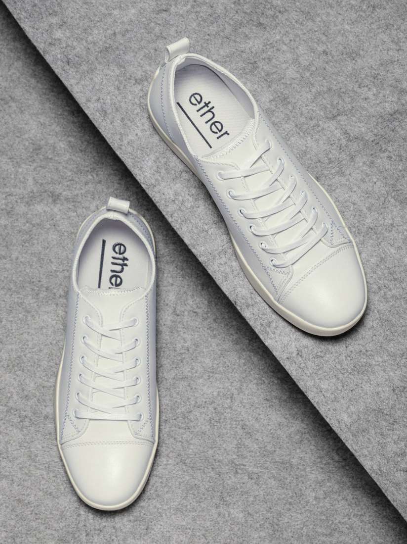 Buy ether Men White Sneakers Casual Shoes for Men 8521075 Myntra