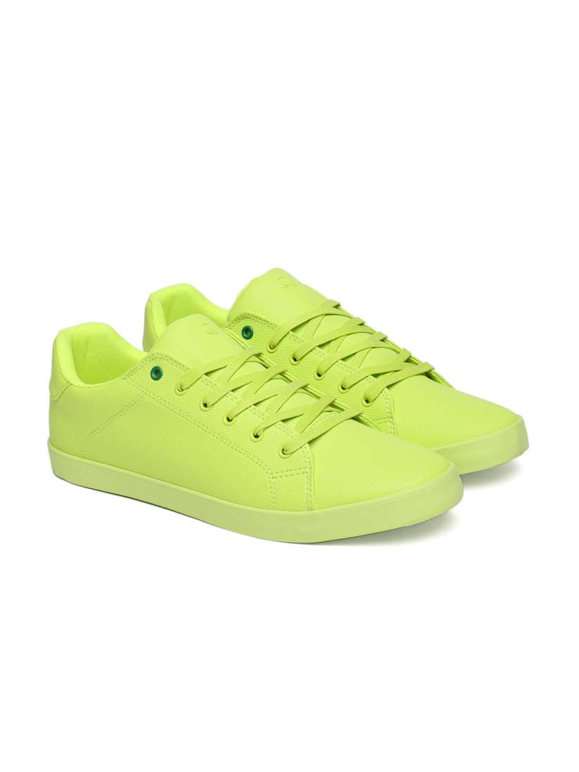 Lime green sneakers for men hot sale