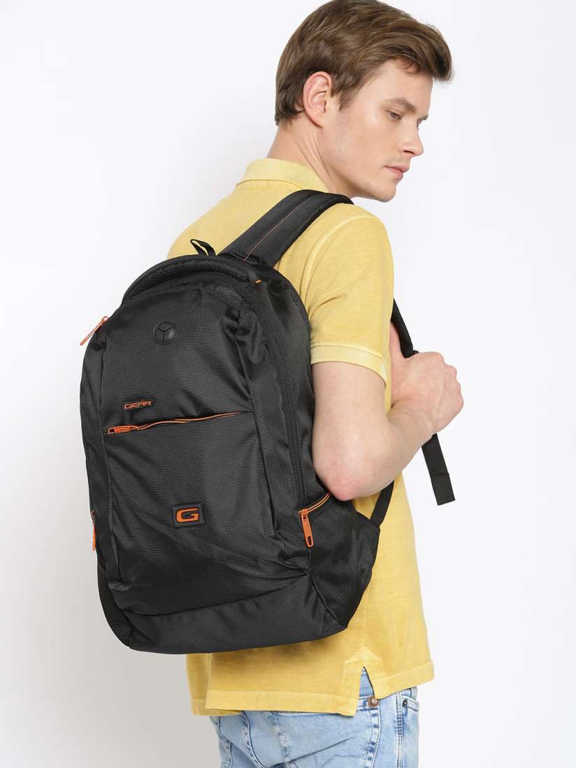 Solid black backpack outlet