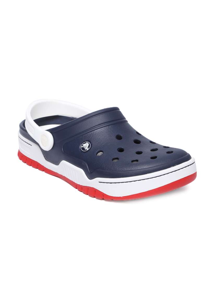Buy Crocs Unisex Navy Blue Front Court Clogs Sandals for Unisex 8568863 Myntra