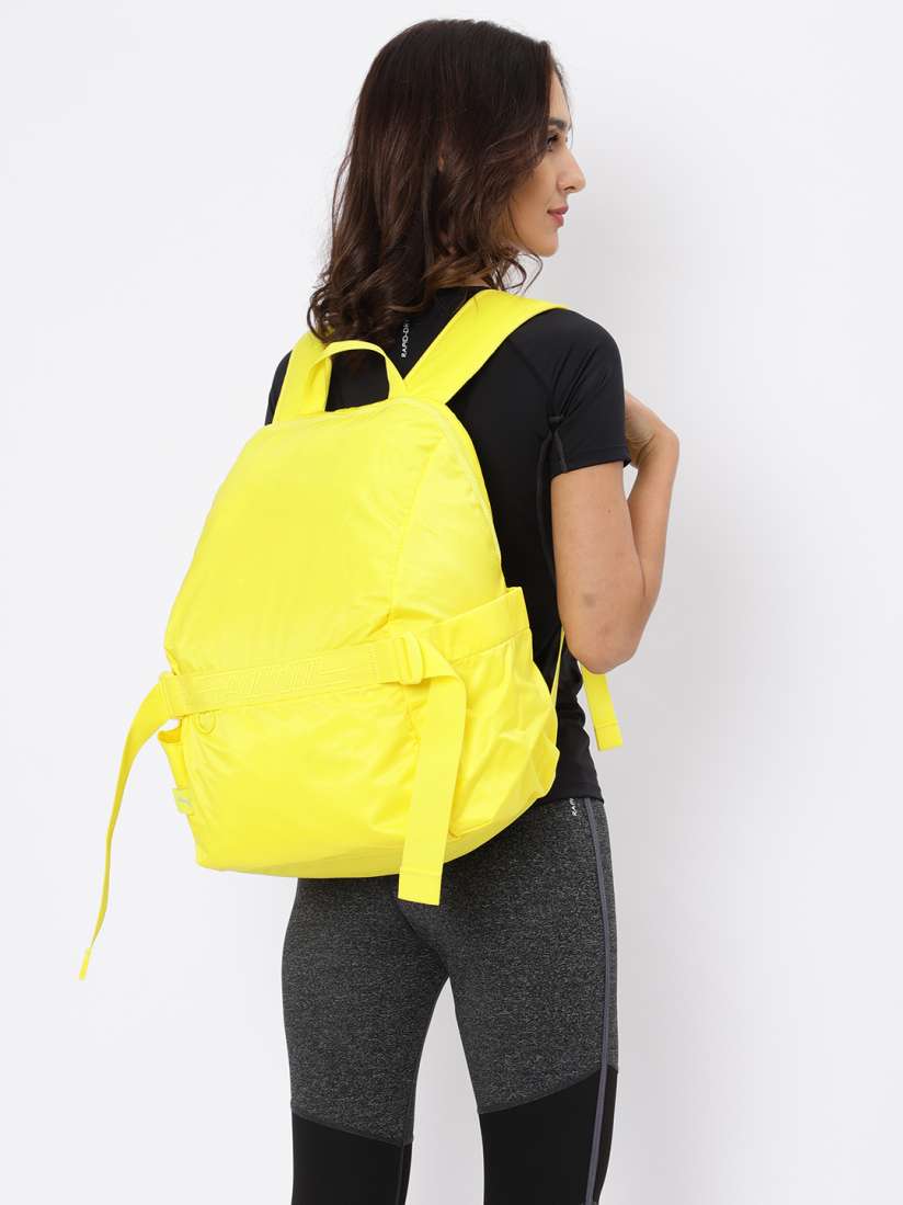 Buy Puma Women Yellow Brand Logo Cosmic Laptop Backpack Backpacks for Women 8592507 Myntra