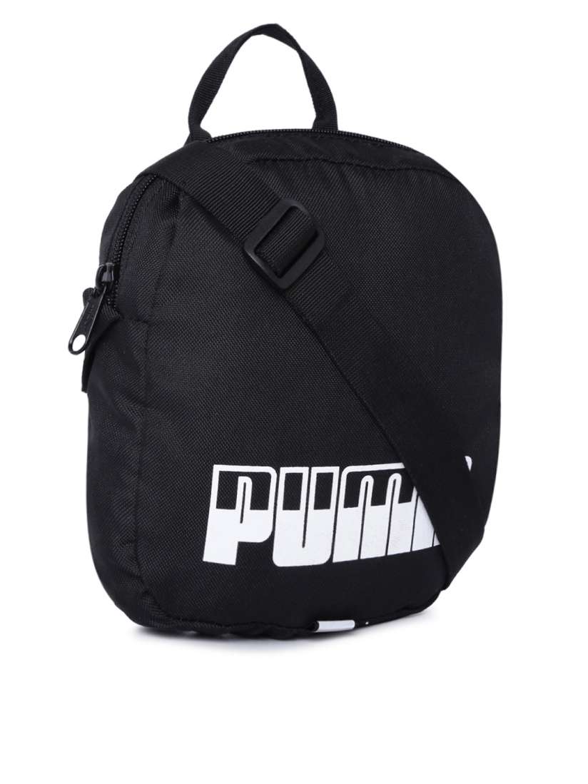 Buy Puma Unisex Black Solid Plus Portable II Messenger Bag Messenger Bag for Unisex 8592663 Myntra