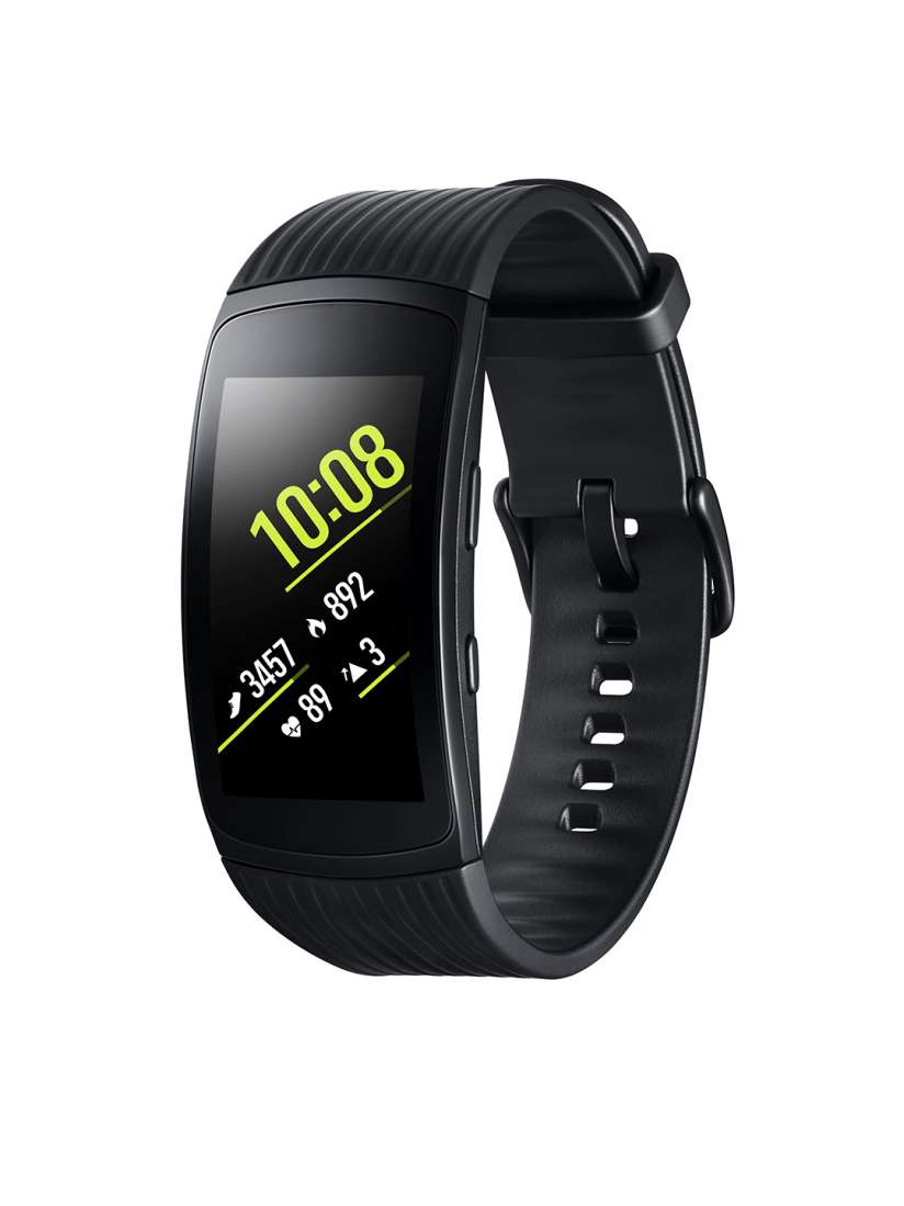 Buy Samsung Gear Fit 2 Pro Black Smart Watch SM R365NZKAINU Smart Watches for Unisex 8593209 Myntra