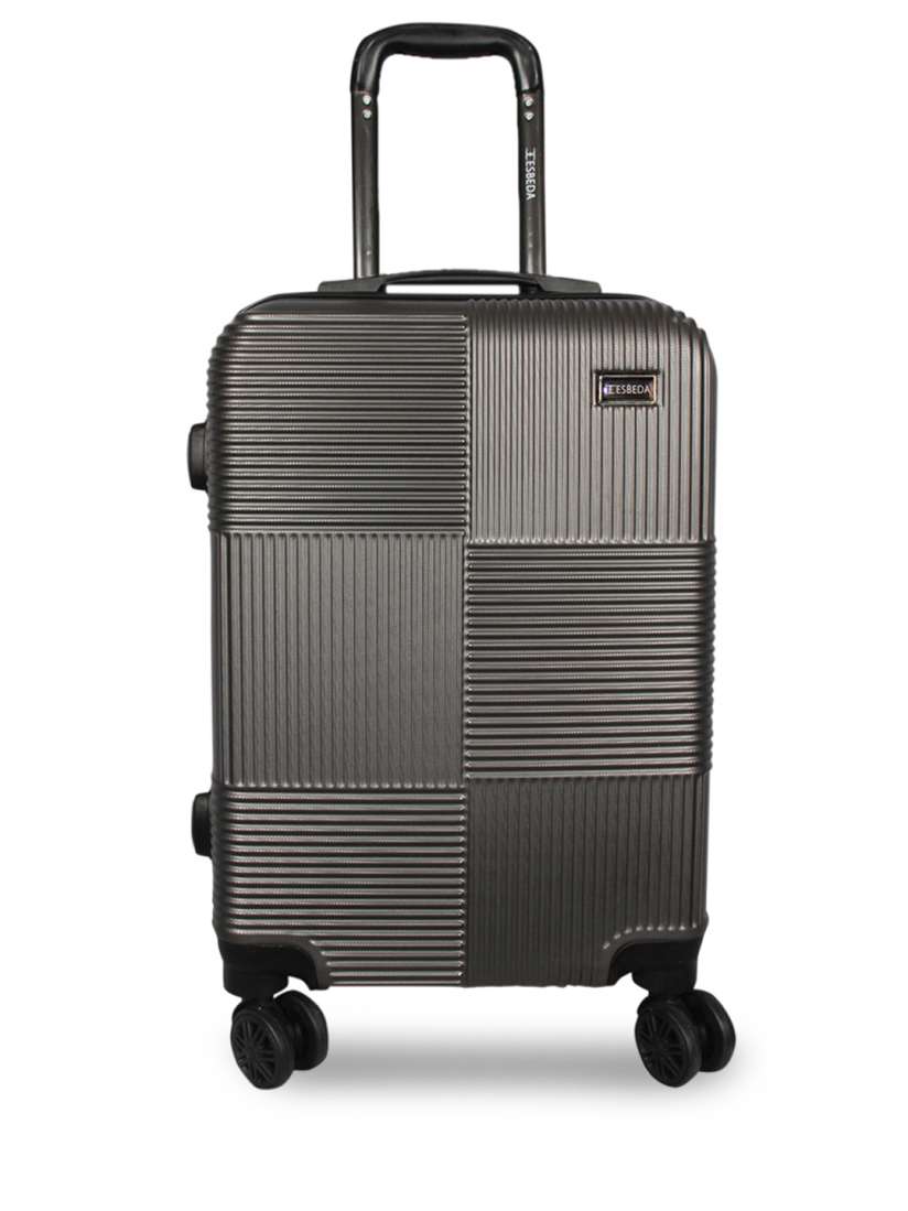 Buy ESBEDA Grey Cabin Medium Trolley bag Trolley Bag for Unisex 8595211 Myntra