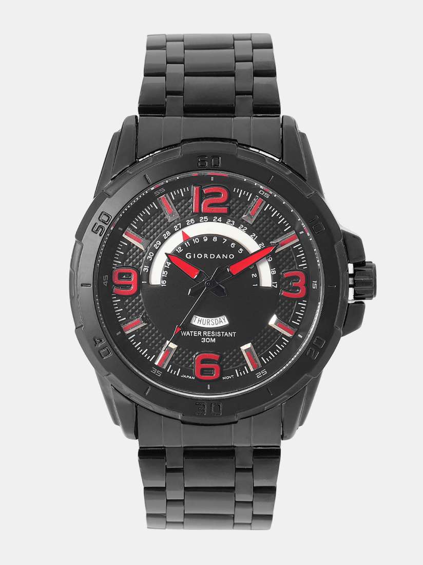 Buy GIORDANO Men Black Analogue Watch F1092 44 Watches for Men 8598991 Myntra