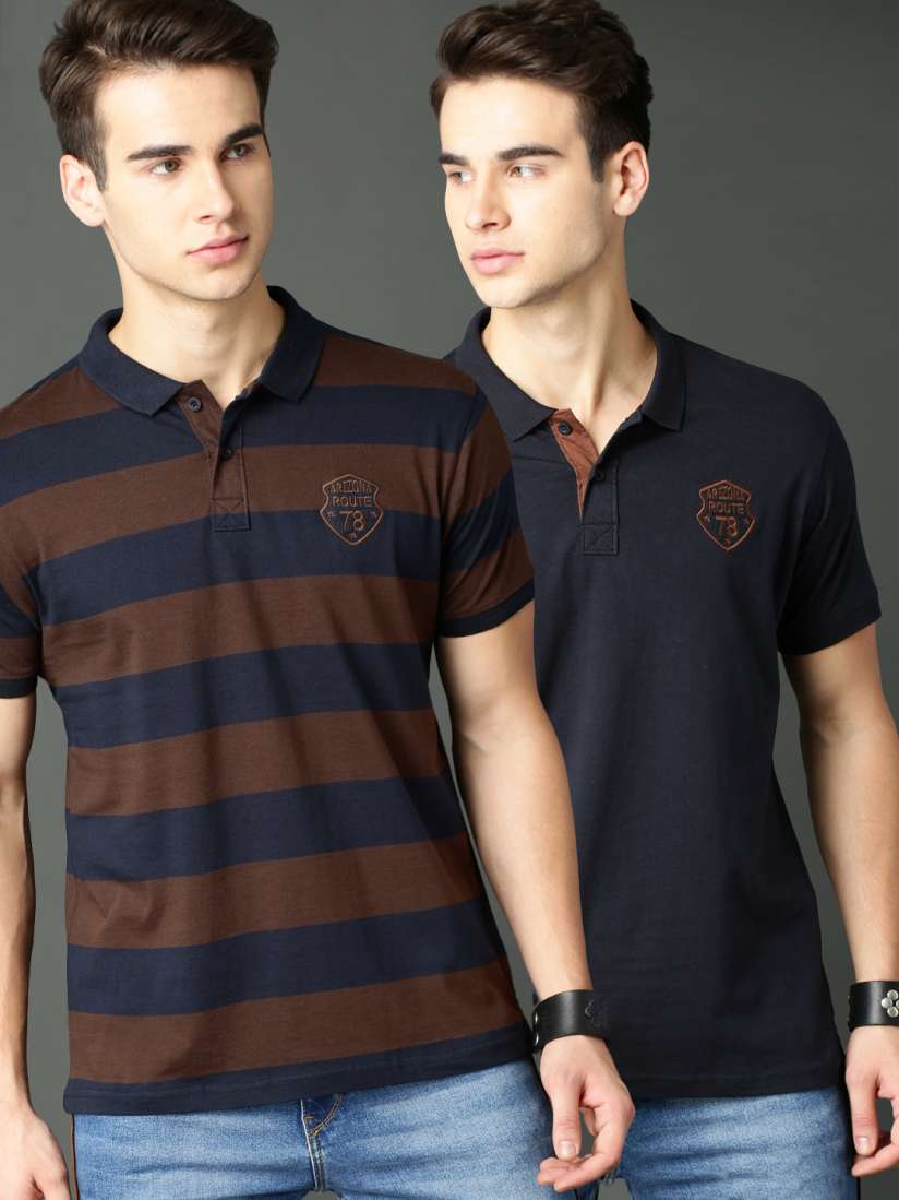 Polo t shirts myntra clearance