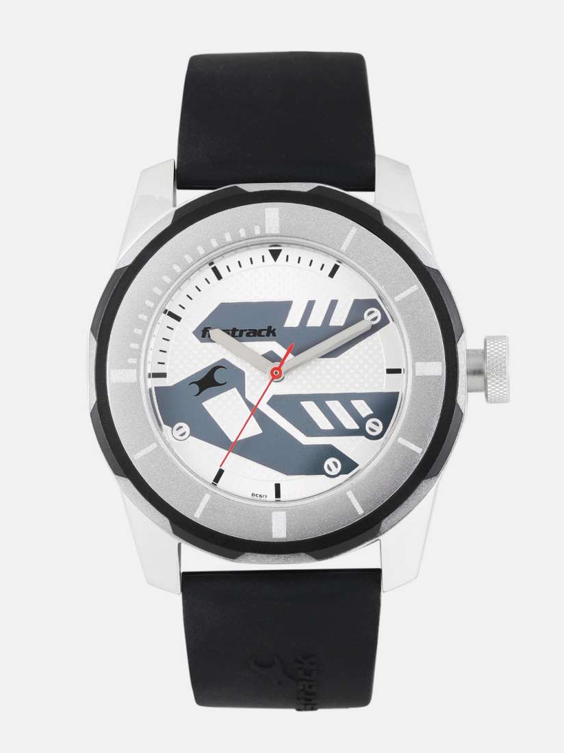 Buy Fastrack Men White Silver Toned Analogue Watch NK3099SP01 Watches for Men 8614141 Myntra