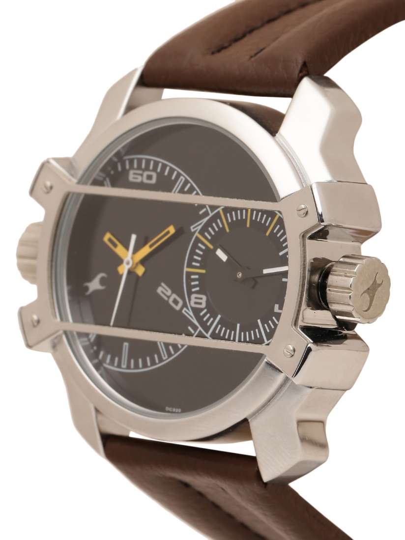 Buy Fastrack Men Black Analogue Watch NK3098SL02 Watches for Men 8614201 Myntra