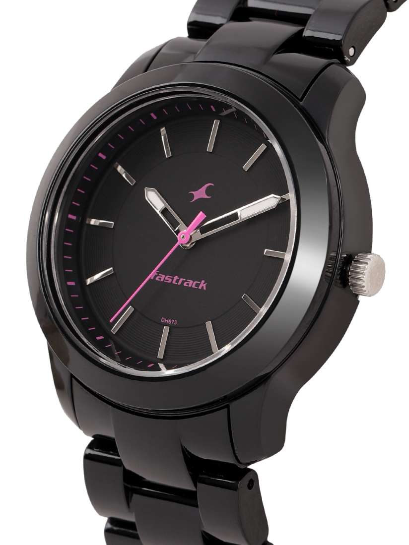 Buy Fastrack Women Black Analogue Watch 68006PP01 OR2 Watches for Women 8614295 Myntra