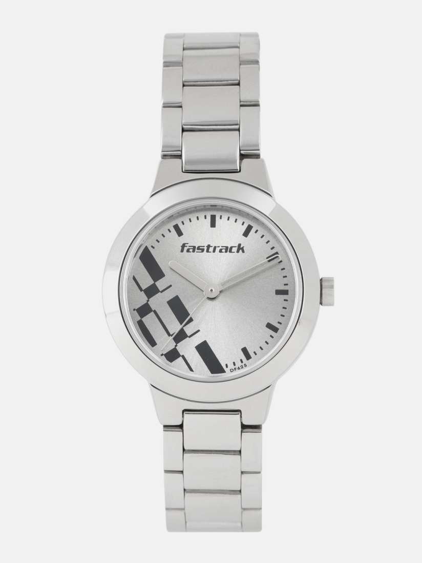 Buy Fastrack Women Silver Toned Analogue Watch NK6150SM01 Watches for Women 8614301 Myntra