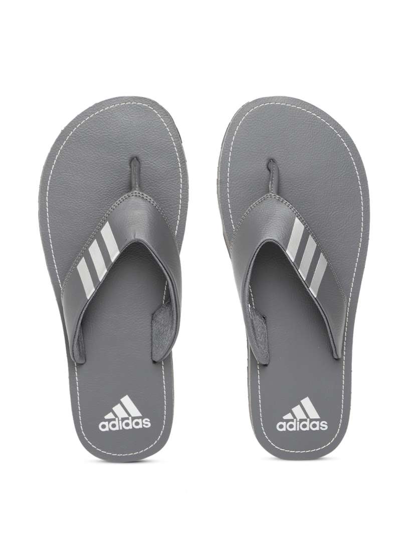 Buy ADIDAS Men Grey COSET 2018 Solid Thong Flip Flops Flip Flops for Men 8615837 Myntra