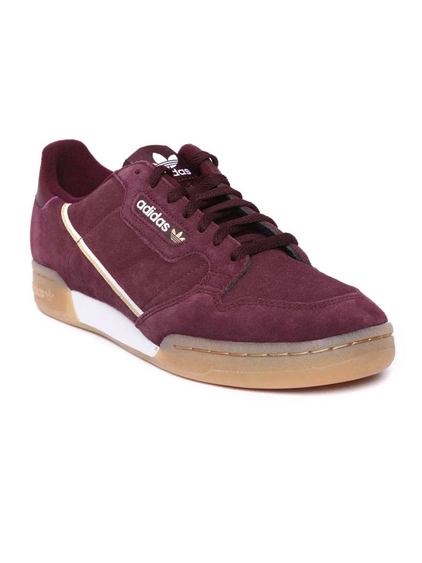 Buy ADIDAS Originals Men Burgundy Continental 80 Sneakers Casual Shoes for Men 8616459 Myntra