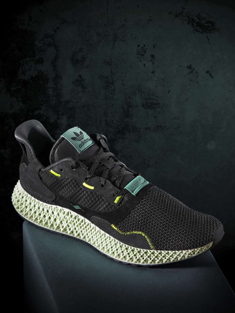 Buy ADIDAS Originals Men Charcoal Grey ZX 4000 4D Shoes Casual Shoes for Men 8616761 Myntra