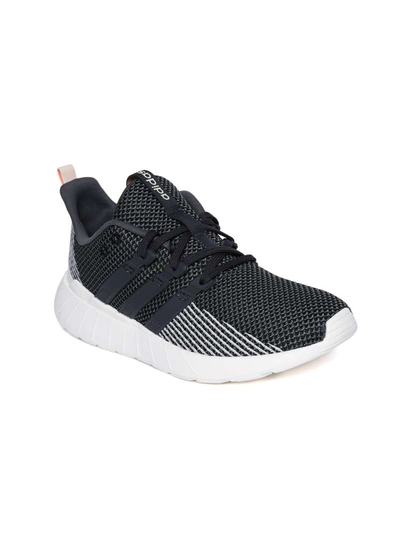 Buy ADIDAS Women Charcoal Grey Black Questar Flow Running Shoes Sports Shoes for Women 8617095 Myntra