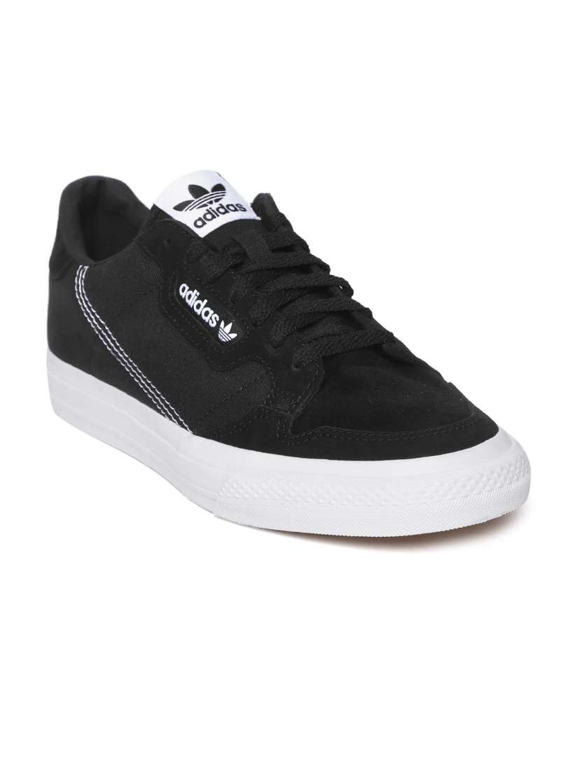 Buy ADIDAS Unisex Black Continental Vulc Sneakers Casual Shoes for Unisex 8617111 Myntra