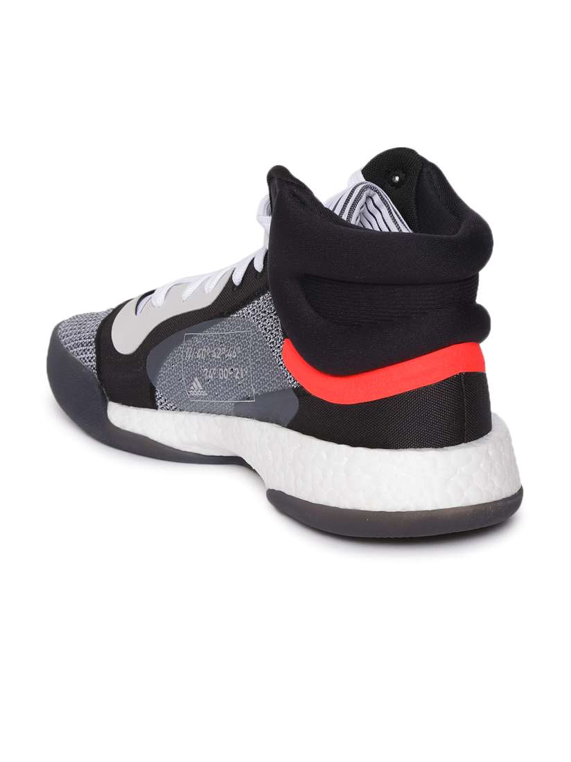 Buy ADIDAS Men Black White Marquee Boost Basketball Shoes Sports Shoes for Men 8617831 Myntra