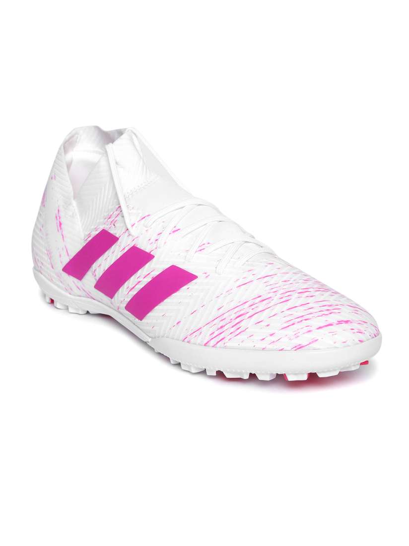 Buy ADIDAS Men White Pink Nemeziz 18.3 TF Football Shoes Sports Shoes for Men 8618211 Myntra