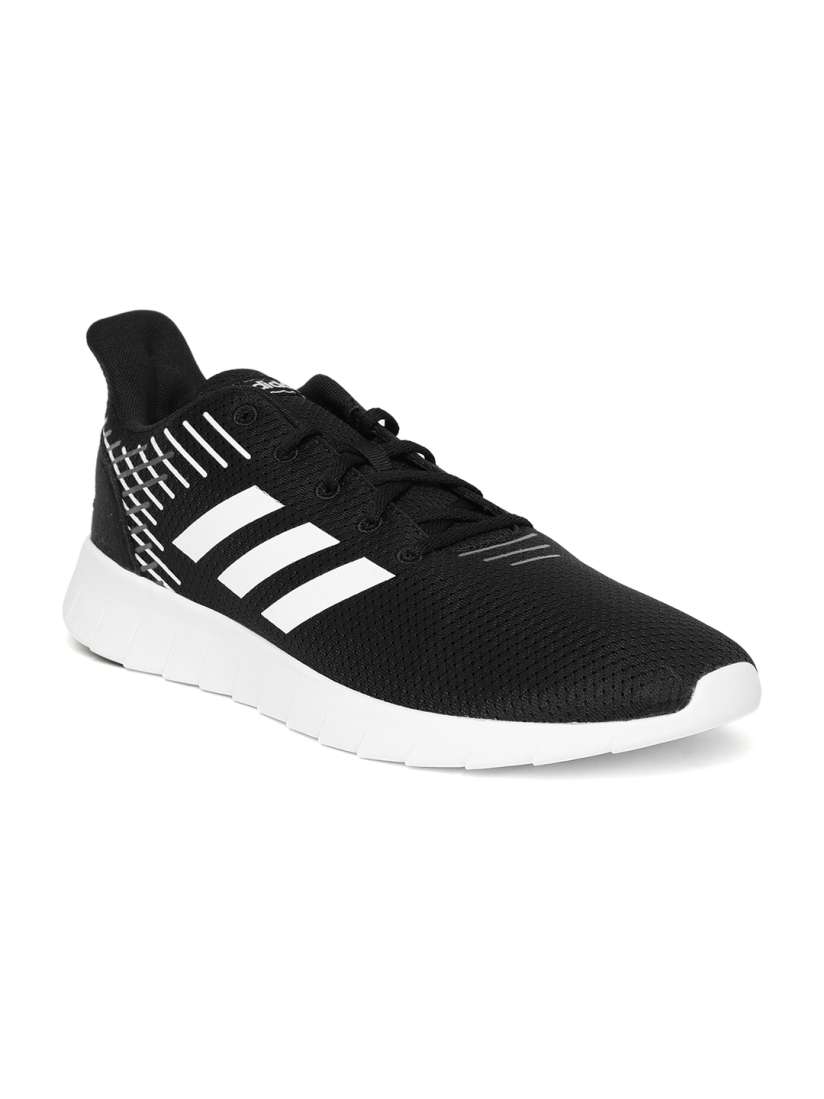 Buy ADIDAS Men Black Asweerun Running Shoes Sports Shoes for Men 8618255 Myntra