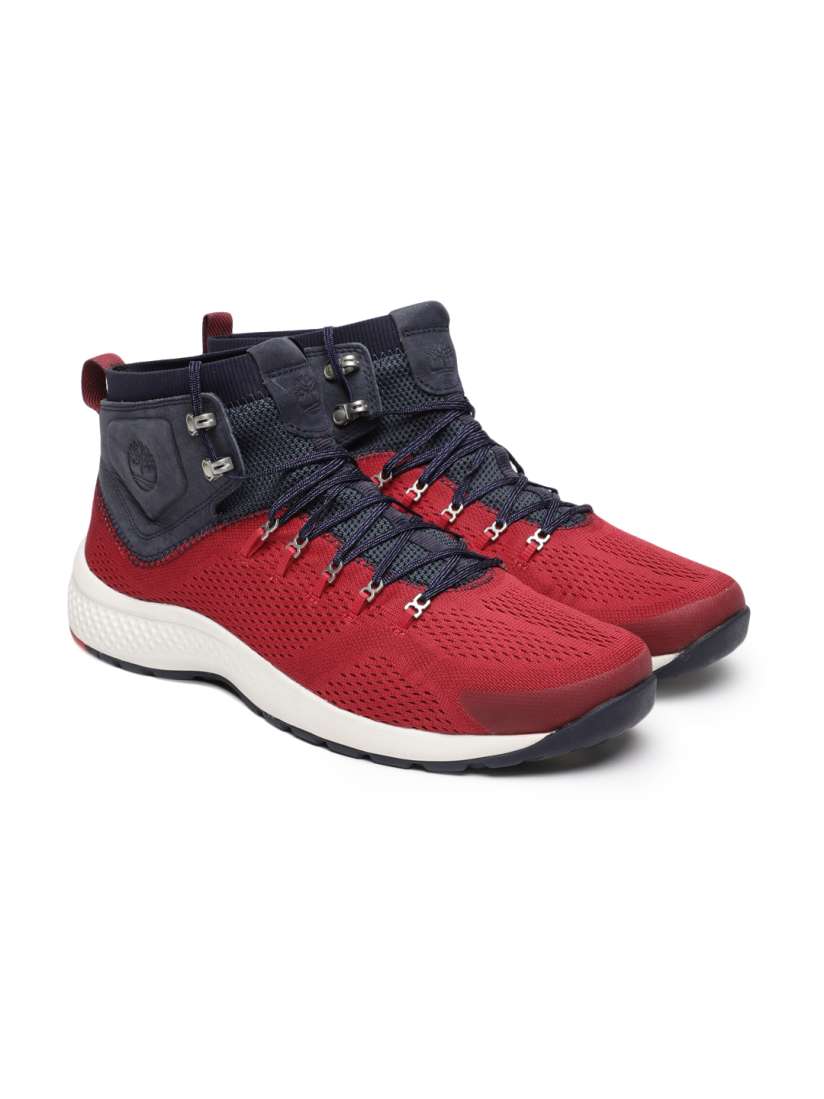 Timberland red sneakers new arrivals