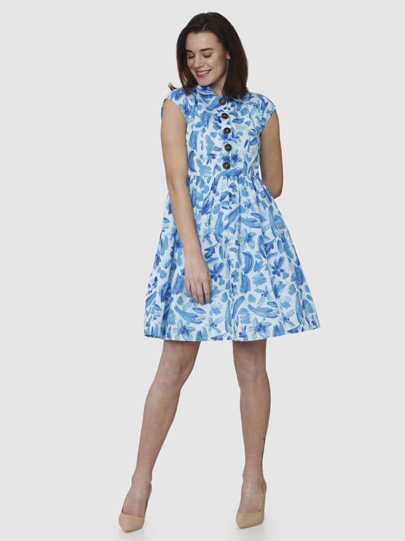 Vero moda fit and flare dress 2025