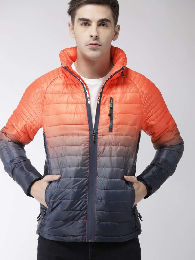 Superdry mens orange jacket 2025