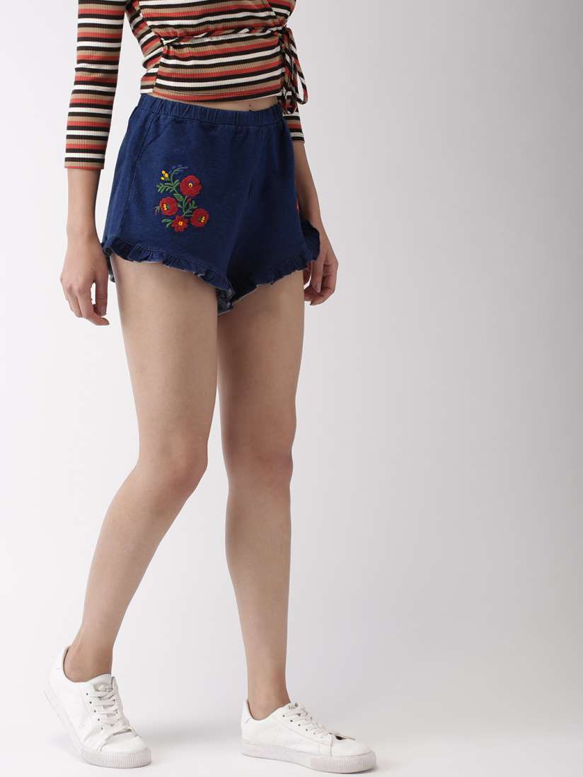 Womens shorts forever 21 top