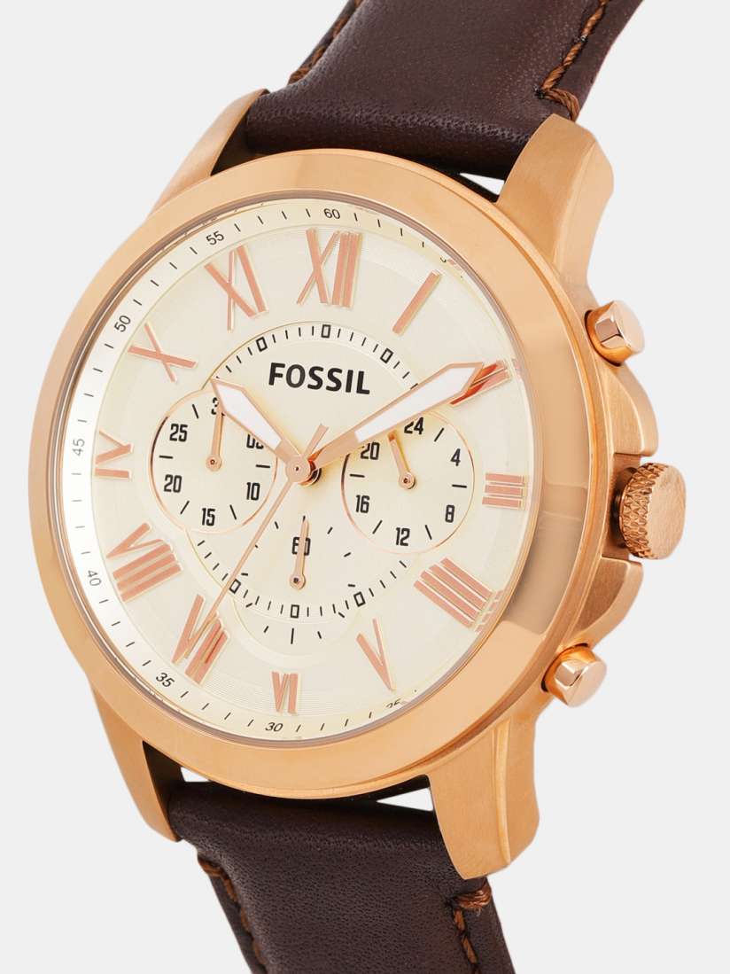 Buy Fossil Men Cream Coloured Factory Serviced Analogue Watch FS4991 FSS Watches for Men 8649681 Myntra