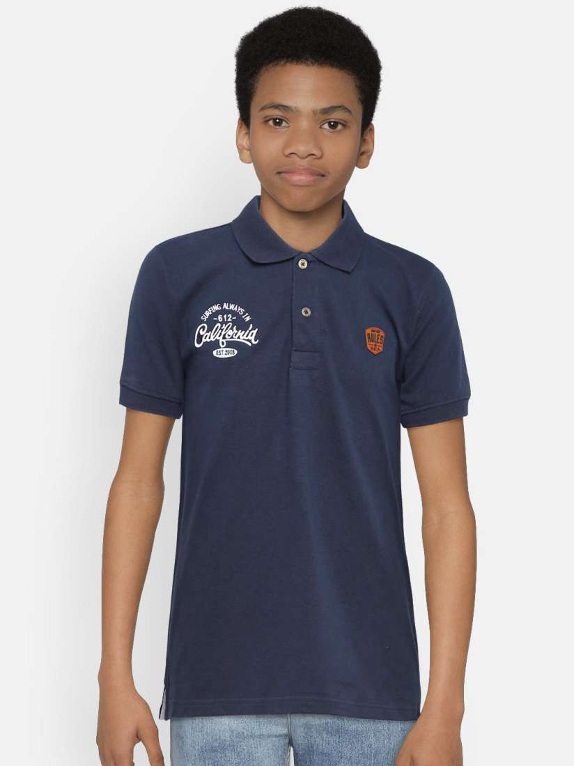 Collar t shirt boys sale