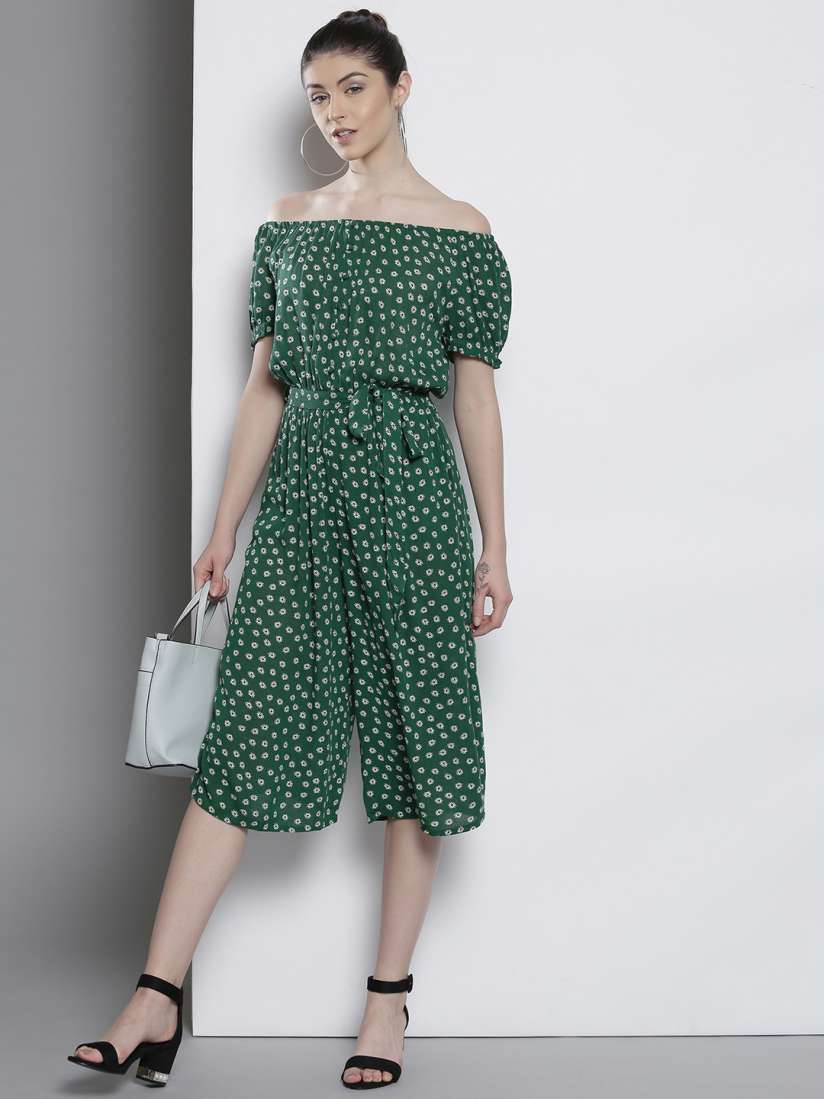 Dorothy perkins green jumpsuit cheap