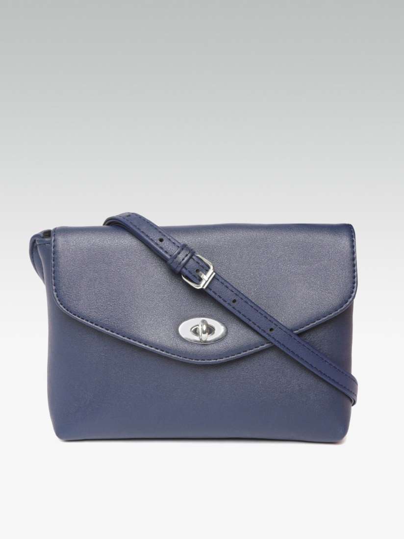 Buy DOROTHY PERKINS Navy Blue Solid Sling Bag Handbags for Women 8674943 Myntra