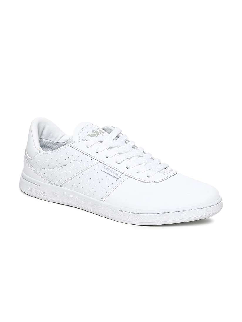 Buy Supra Men White ELEVATE Leather Sneakers Casual Shoes for Men 8675211 Myntra