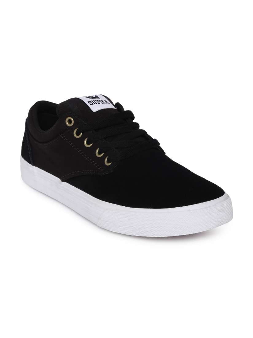 Buy Supra Men Black CHINO Leather Sneakers Casual Shoes for Men 8675363 Myntra