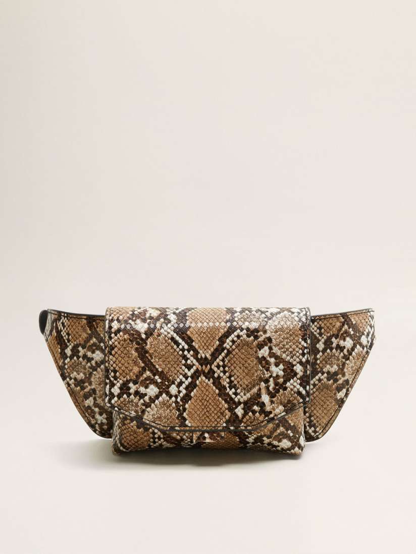 Snakeskin fanny pack new arrivals