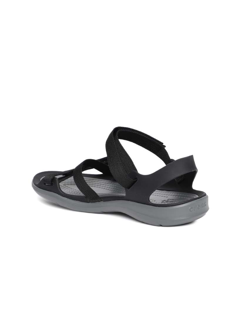 Buy Crocs Women Black Swiftwater Webbing Sports Sandals Sandals for Women 8678339 Myntra