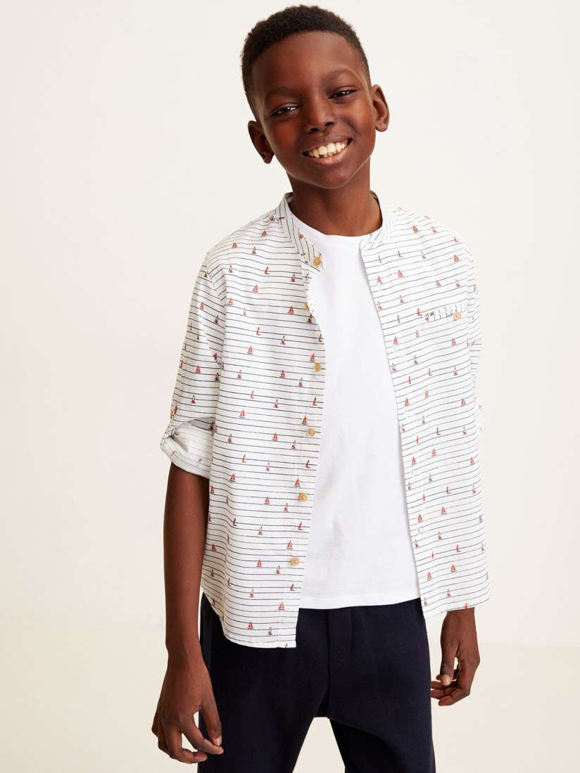 Mango boys shirts clearance