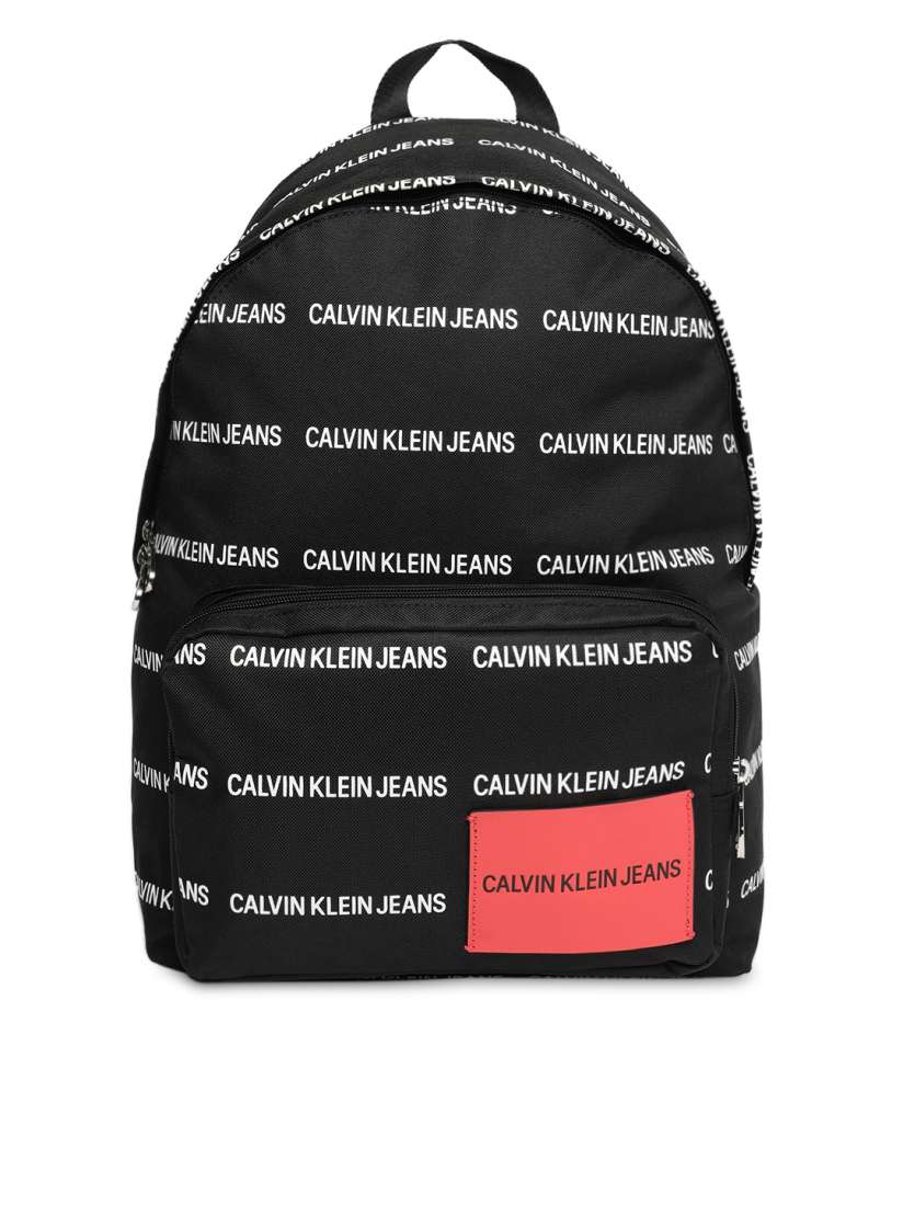 Buy Calvin Klein Men Black Brand Logo Backpack Backpacks for Men 8706861 Myntra