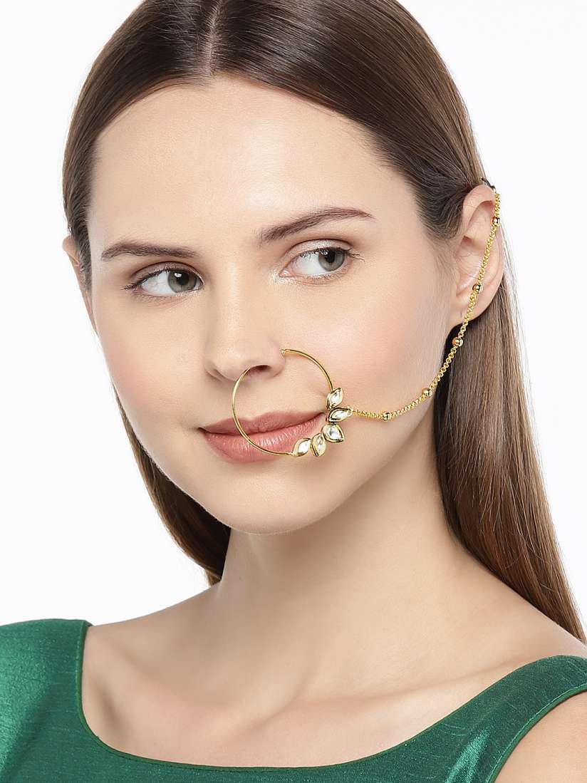 Myntra nose ring store