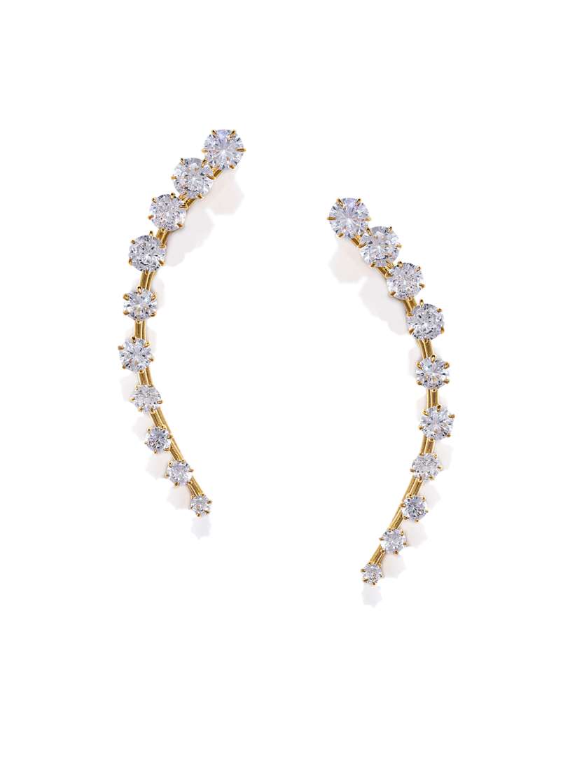 heres CLASSIC EAR CUFF（AccessHer Gold-Toned & White Classic