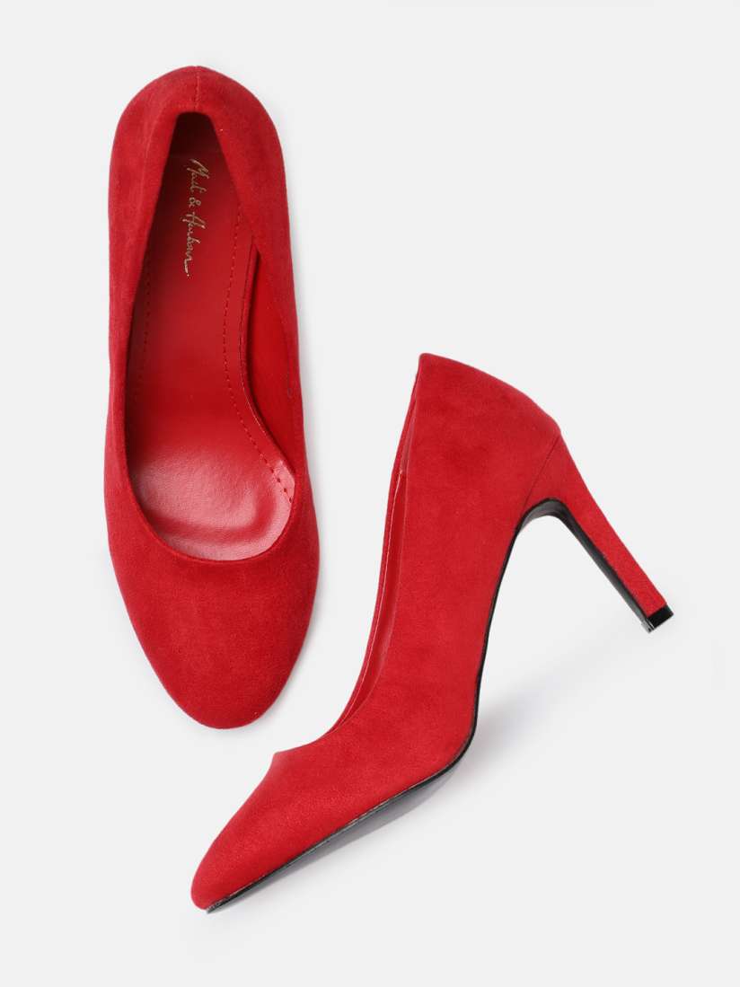 Red heels myntra online