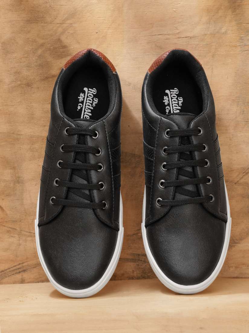 Roadster black shoes sale