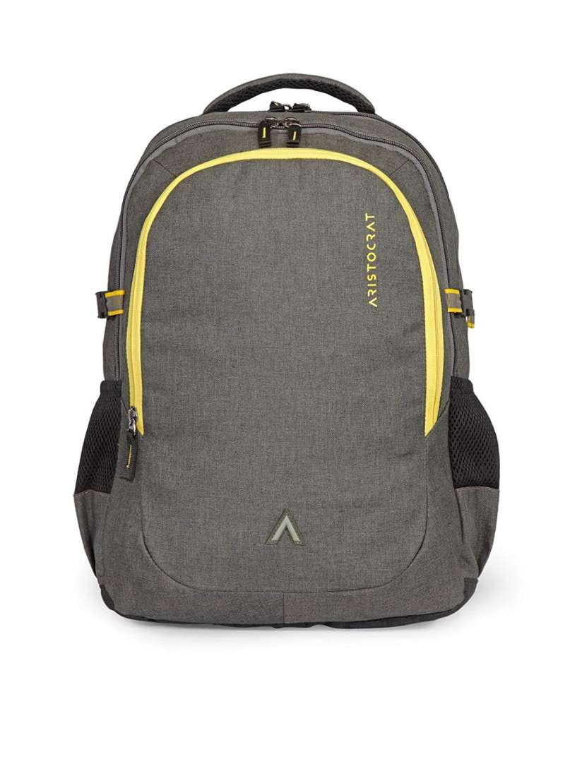 Buy Aristocrat Unisex Grey Solid Backpack Backpacks for Unisex 8735567 Myntra