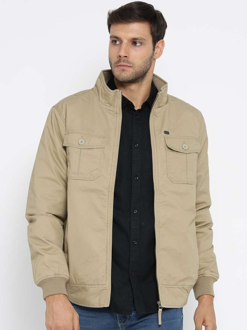 Buy John Players Beige Jacket Jackets for Men 874303 Myntra