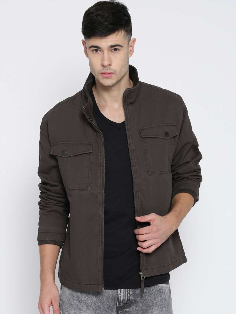 Buy John Players Brown Padded Jacket Jackets for Men 874306 Myntra