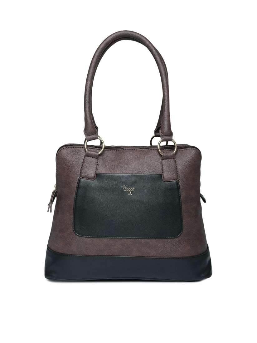 Buy Baggit Brown Solid Shoulder Bag Handbags for Women 8744439 Myntra