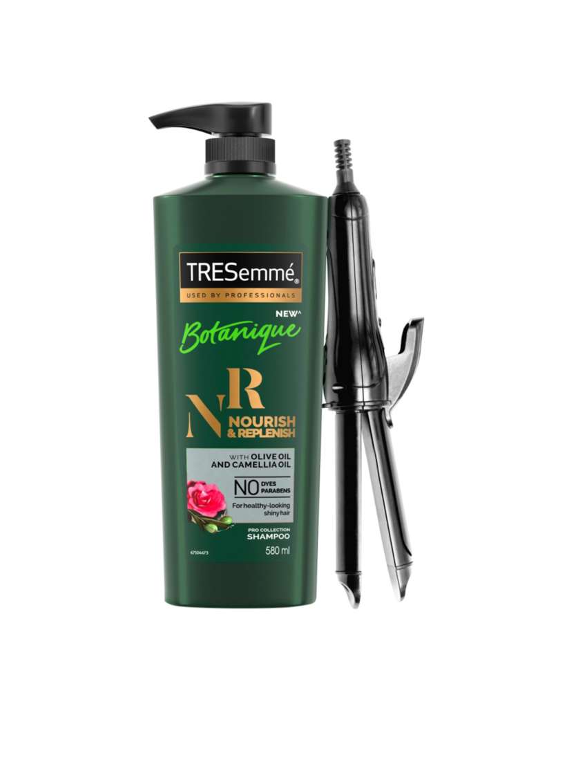 Tresemme shampoo with curler and straightener 2025
