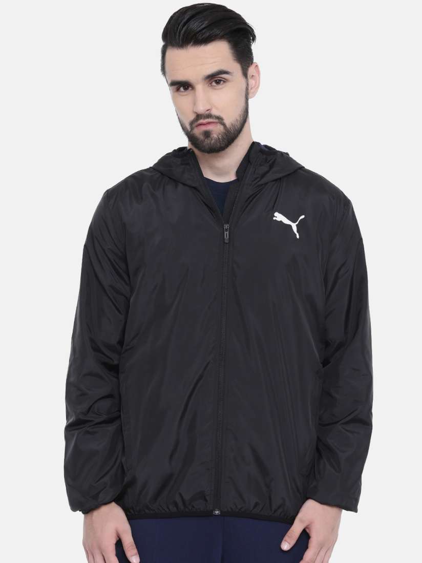 Puma jacket myntra clearance