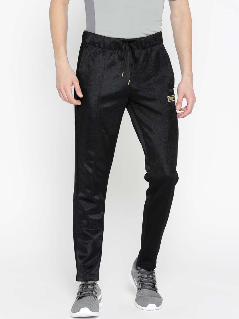 Buy Puma Men Black Solid T7 Spezial Trophies Track Pants Track Pants for Men 8750601 Myntra